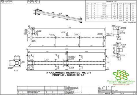 drawings for metal fabrication|structural shop drawings.